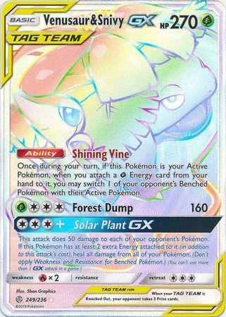 Venusaur &amp; Snivy-GX (249/236)