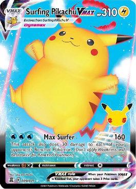 Surfing Pikachu-VMAX