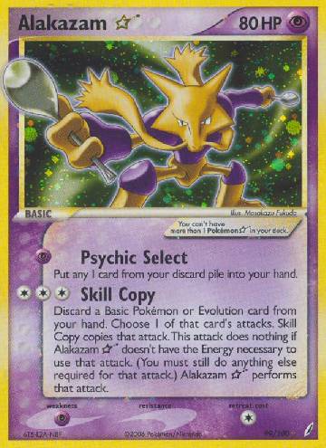 Alakazam Star (99/100)
