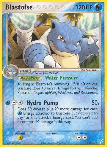 Blastoise (14/100)