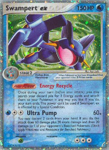 Swampert ex (98/100)