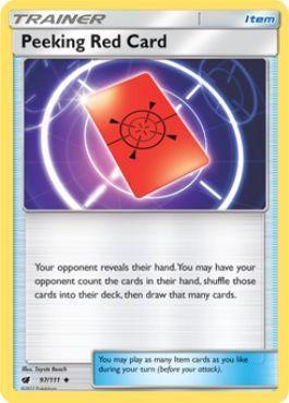 Peeking Red Card (97/111)