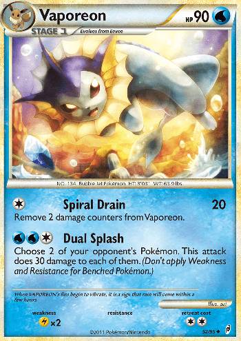 Vaporeon (52/95)