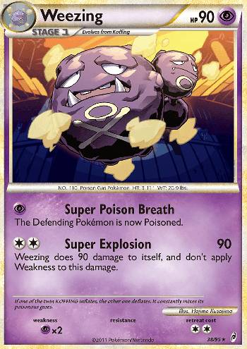 Weezing (38/95)