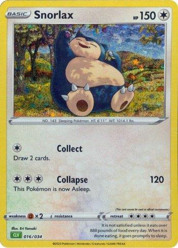 Snorlax (016/034)