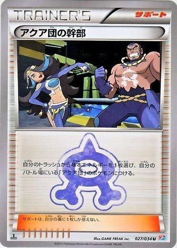 Admin. da Equipe Aqua / Team Aqua Admin (027/034)