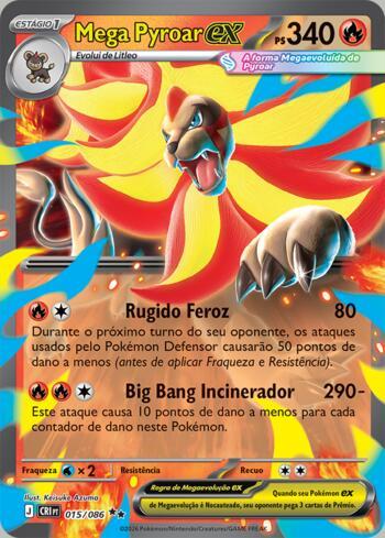 Mega Pyroar ex (015/086)