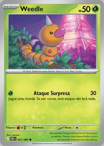 Weedle (001/086)