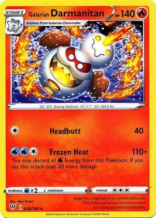 Galarian Darmanitan (28/189)