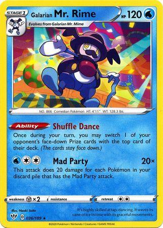 Galarian Mr. Rime (36/189)