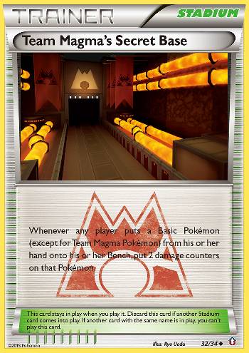 Base Secreta da Equipe Magma / Team Magma