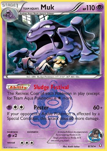 Muk da Equipe Aqua / Team Aqua