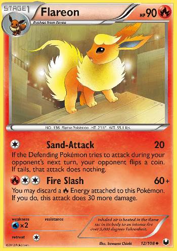 Flareon (12/108)