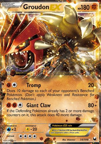 Groudon-EX (54/108)