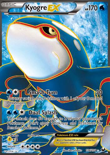 Kyogre-EX (104/108)