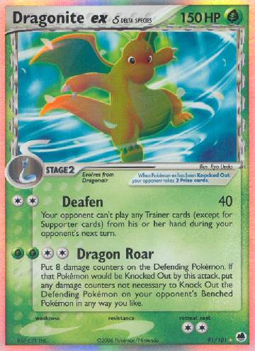 Dragonite ex (91/101)