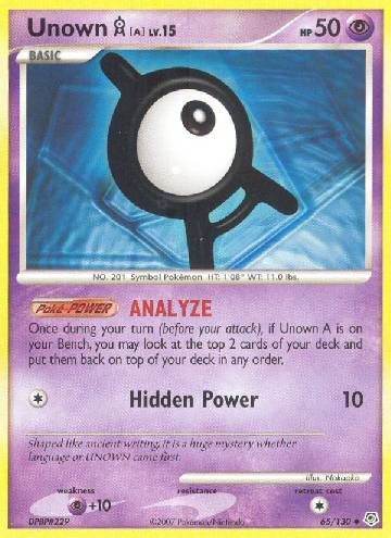 Unown A (65/130)