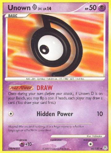 Unown D (68/130)