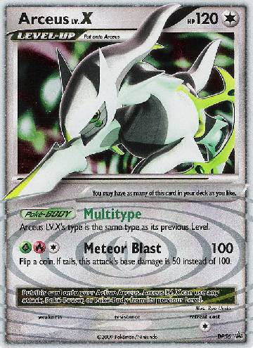 Arceus LV.X (DP56/56)