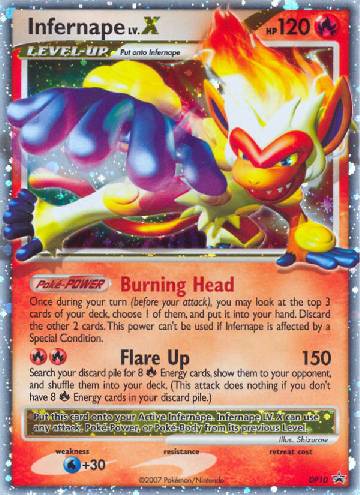 Infernape LV.X (DP10/56)