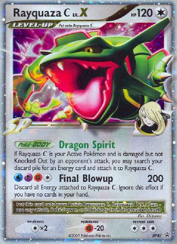 Rayquaza C LV.X (DP47/56)