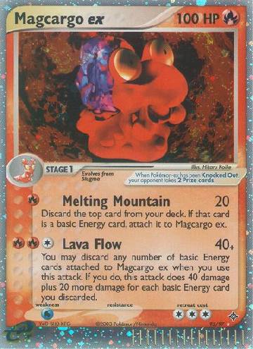 Magcargo ex (95/97)