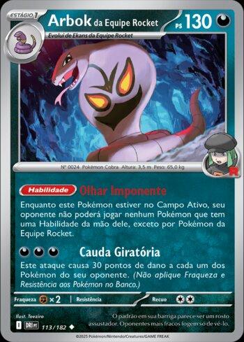 Arbok da Equipe Rocket / Team Rocket
