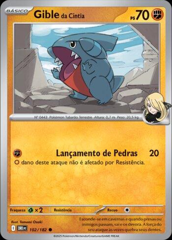Cynthia's Gible (102/182)