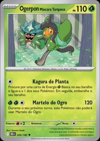 Teal Mask Ogerpon (026/182)