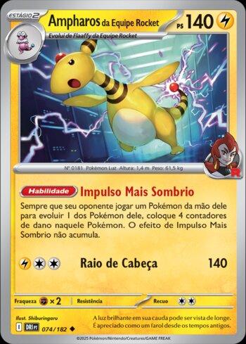 Team Rocket's Ampharos (074/182)