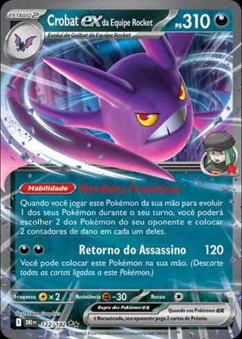 Team Rocket's Crobat ex (122/182)
