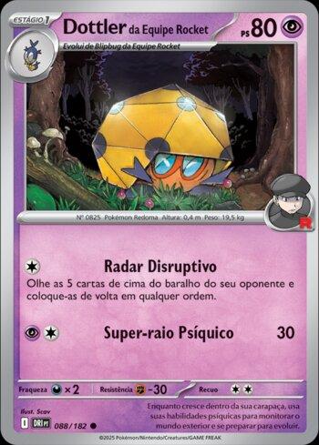 Team Rocket's Dottler (088/182)