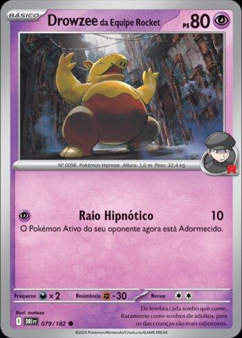 Team Rocket's Drowzee (079/182)