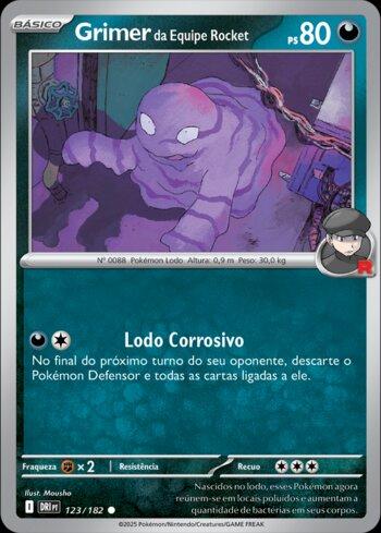 Team Rocket's Grimer (123/182)