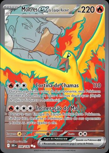 Team Rocket's Moltres ex (208/182)