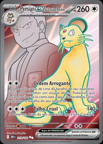 Team Rocket's Persian ex (219/182)