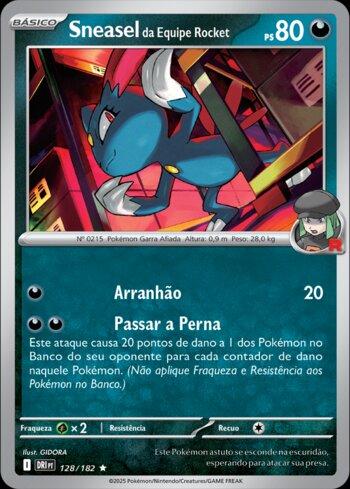 Team Rocket's Sneasel (128/182)