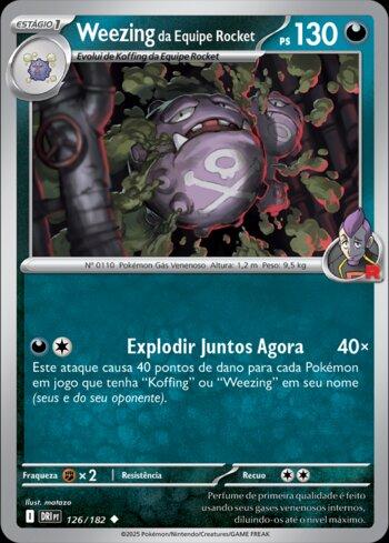 Team Rocket's Weezing (126/182)