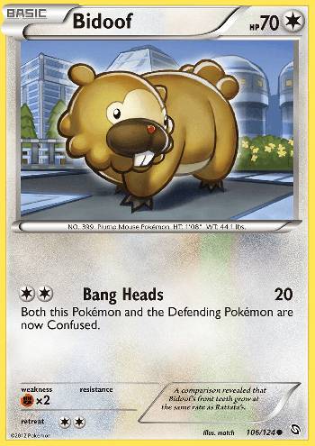 Bidoof (106/124)