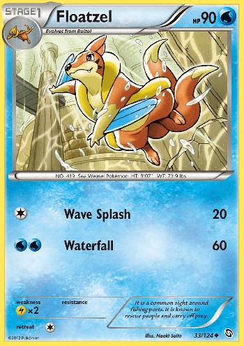 Floatzel (33/124)