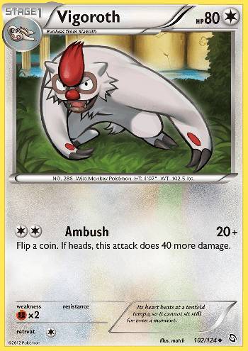 Vigoroth (102/124)