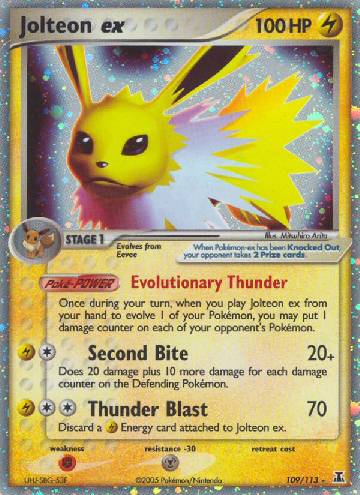 Jolteon ex (109/113)