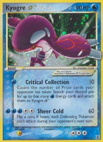 Kyogre Star (112/113)