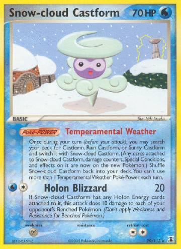 Snow-cloud Castform (29/113)