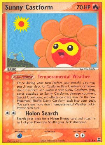 Sunny Castform (31/113)