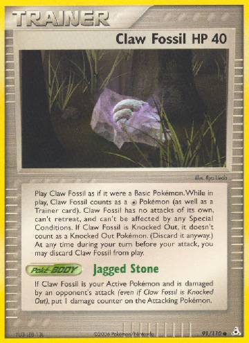 Claw Fossil (91/110)