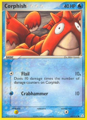 Corphish (63/110)