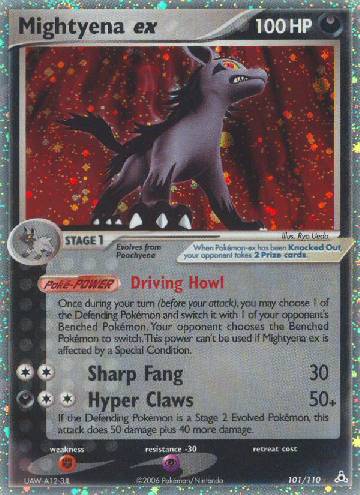Mightyena ex (101/110)