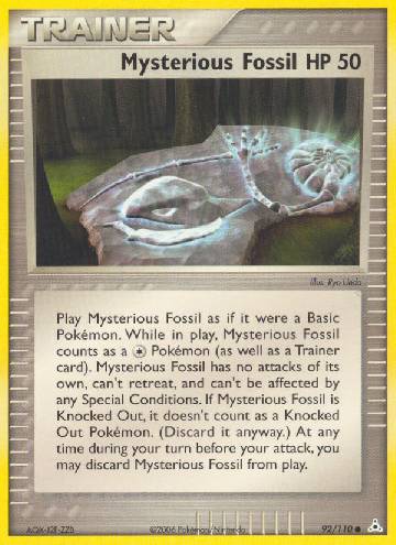 Mysterious Fossil (92/110)