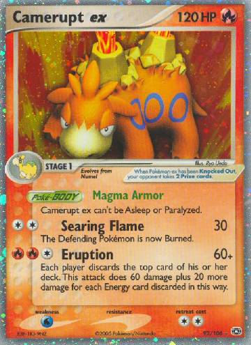 Camerupt ex (92/106)